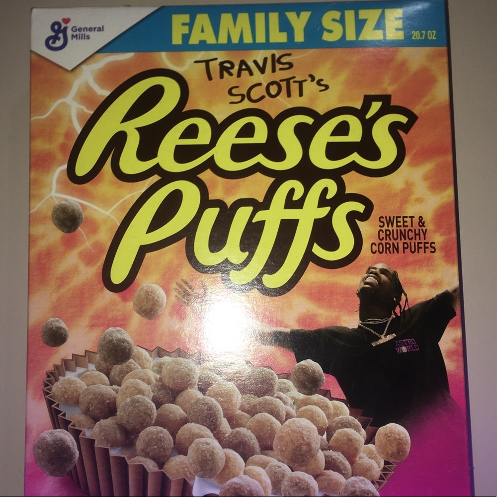 Travis Scott limited edition Reese’s Puffs